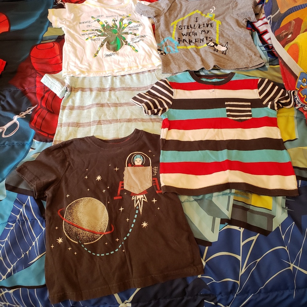 Bundle  of 4t boy tees